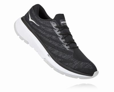 Hoka One One Cavu 3 - Sapatilhas De Estrada Homem - Pretas/Branco, BF13846